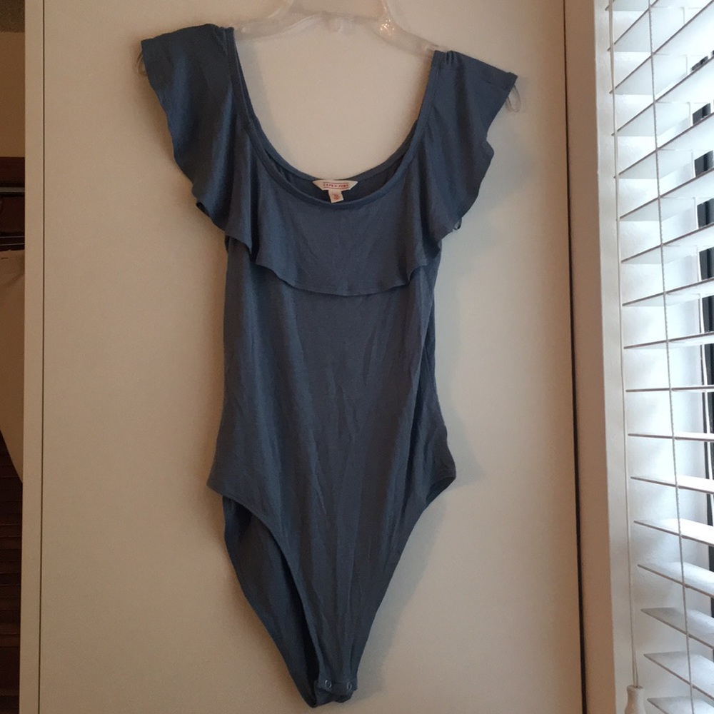 Aeropostale blue body suit